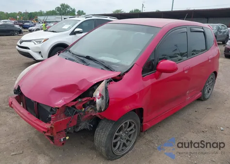 2008 Honda Fit Sport z USA, uszkodzony, nr VIN JHMGD38628S073771
